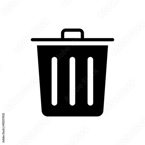 Trash icon vector design templates simple and modern concept