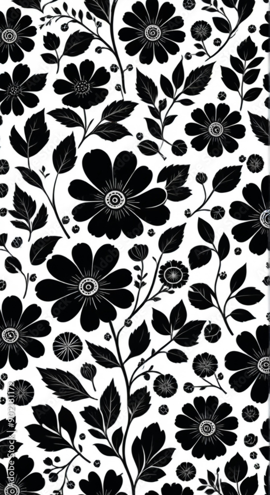 seamless floral background seamless floral background
