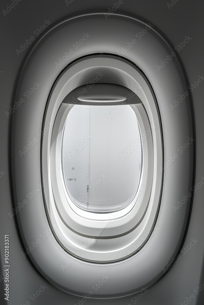 Fototapeta premium View from an Airplane Window