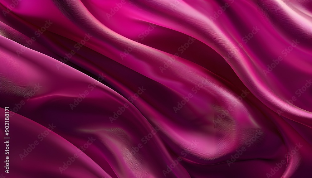 Fototapeta premium purple satin wave background vector