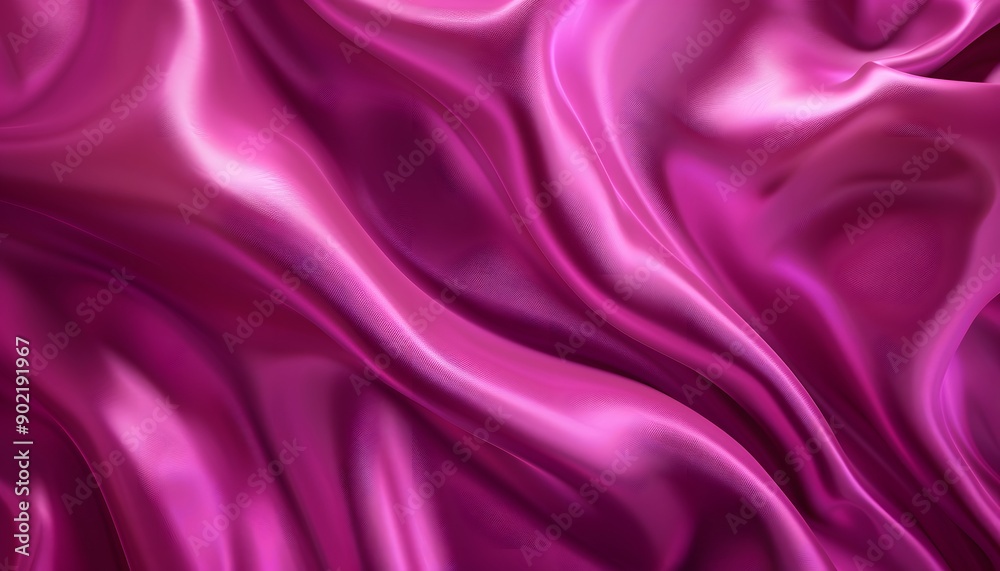 Fototapeta premium purple satin wave background vector