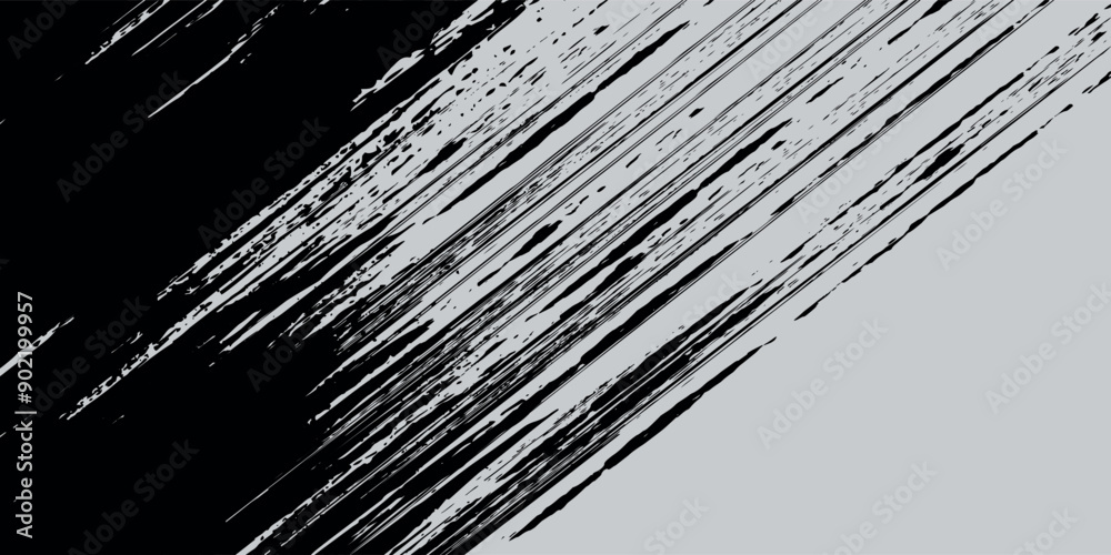 Fototapeta premium abstract black and silver are light gray with white the gradient is the surface with templates metal texture soft lines tech diagonal background black dark sleek clean modern.