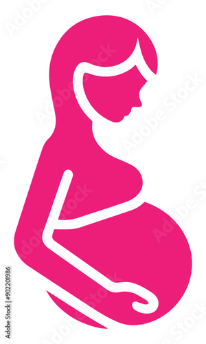 Pregnant woman vector illustration. pregnancy icon. pregnant icon. pregnancy symbol. woman with child illustration. png. jpg.