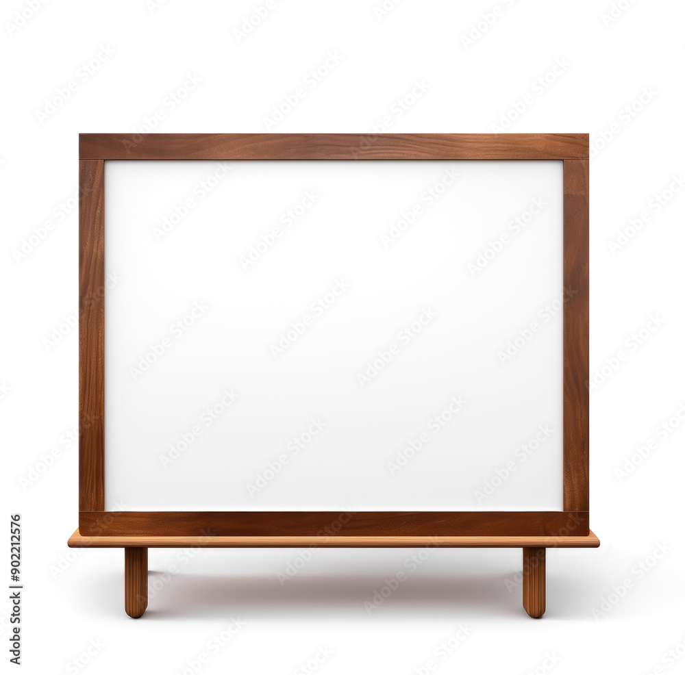 Blank whiteboard with a wooden frame, ready for your message or presentation. Blank whiteboard with a wooden frame, ready for your message or presentation.