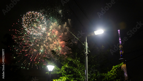 Sumidagawa Fireworks Festival 2024 in Tokyo