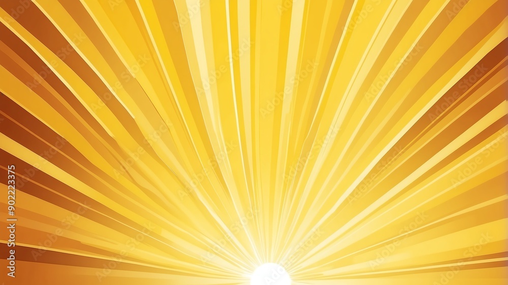 Obraz premium yellow sun rays abstract background copy space backdrop art