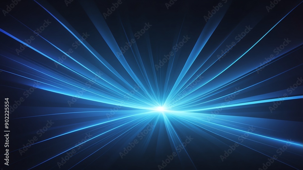 blue prism rays abstract background copy space backdrop art