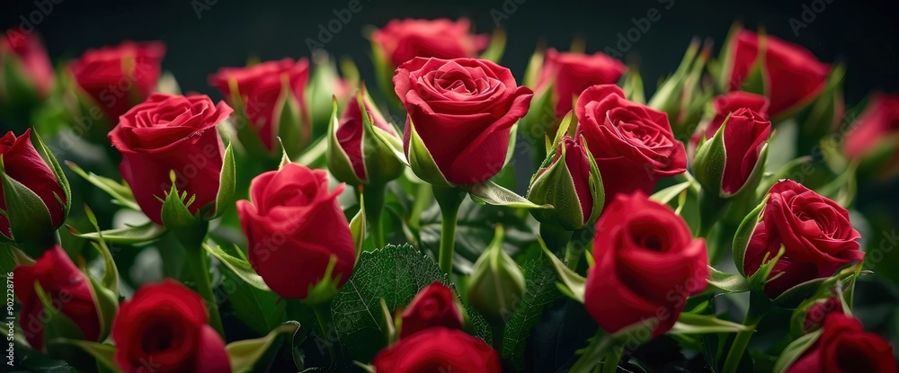 Rose Arrangement, Symbolizing Love And Beauty Rose Arrangement, Symbolizing Love And Beauty