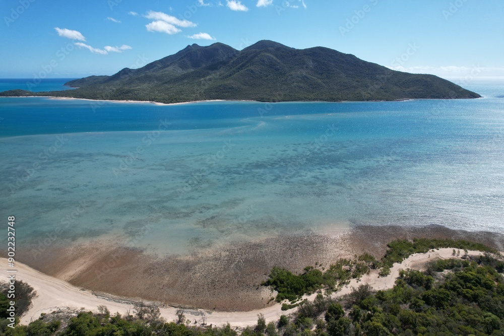 Aerial photo of Cape Gloucester Queensland Australia Aerial photo of Cape Gloucester Queensland Australia