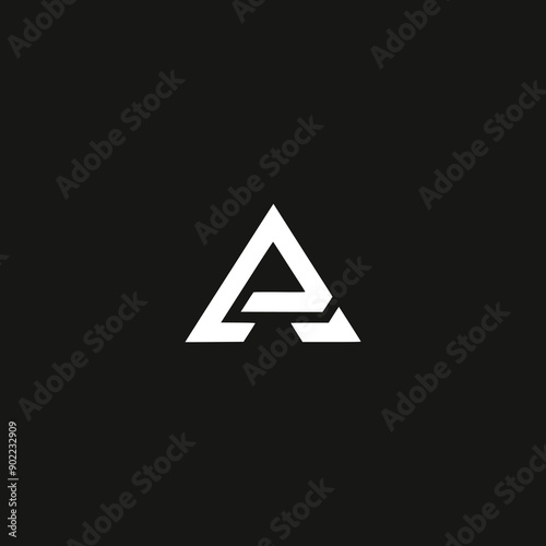 Free Download letter A modern minimalism logo vector illustration template design - GFXLoad