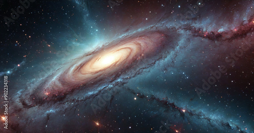 Fototapeta Naklejka Na Ścianę i Meble -  space station in space