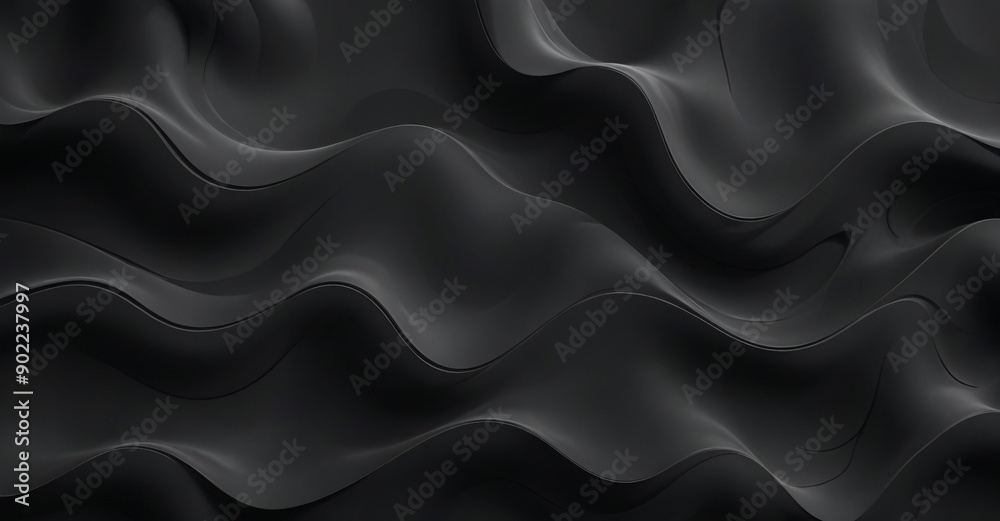Obraz premium black silk background