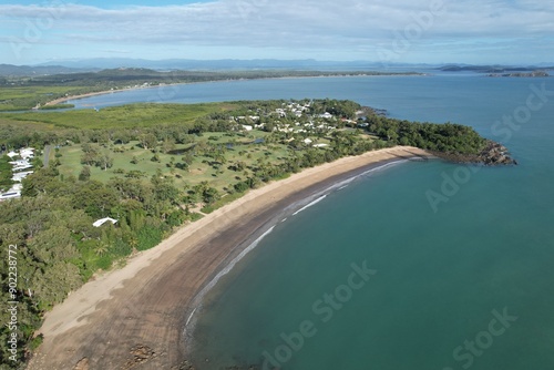 Aerial photo of Haliday Bay Queensland Australia photo