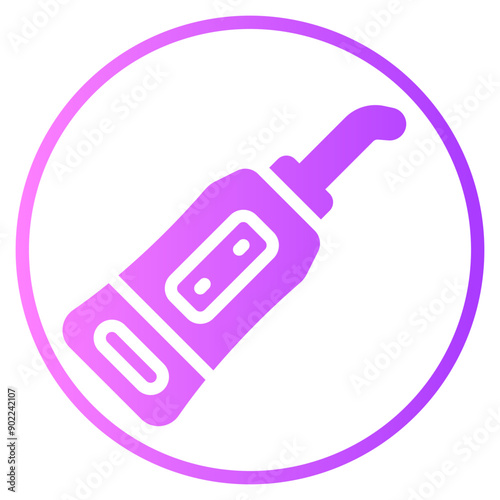 dental irrigator gradient icon