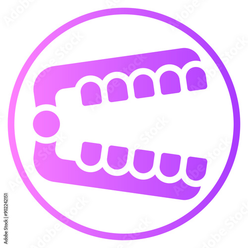 model gradient icon