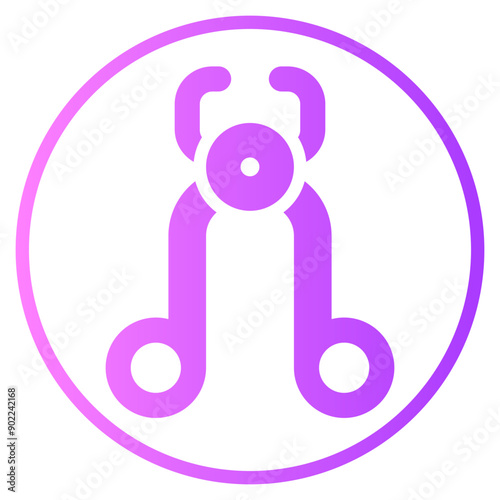 forceps gradient icon