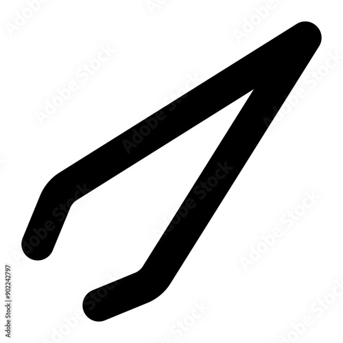 clamp glyph icon