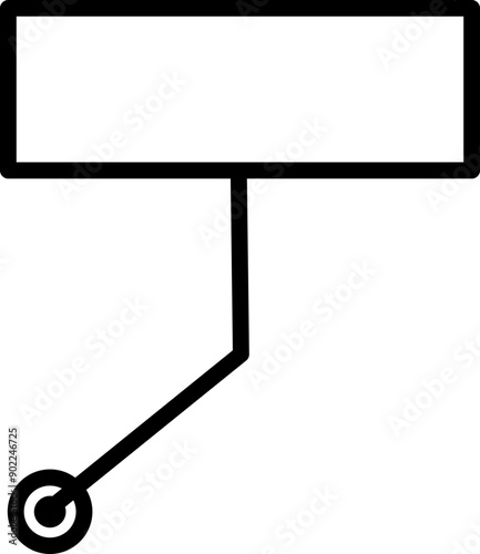 callout square Infographic element. Сallouts titles .Futuristic hud display.Digital callouts .Callouts titles banner . Callouts titles banner. Futuristic callouts template, digital line text frame