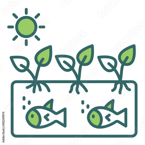 Aquaponics Icon