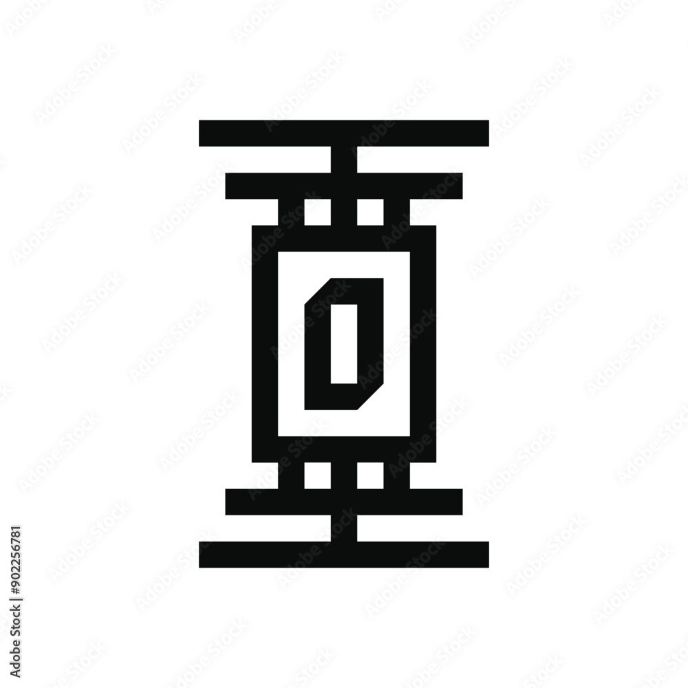 Combination lawyer logo design with number 0, monogram logo for corporate and legal business law firm. Premium Vector Combination lawyer logo design with number 0, monogram logo for corporate and legal business law firm. Premium Vector