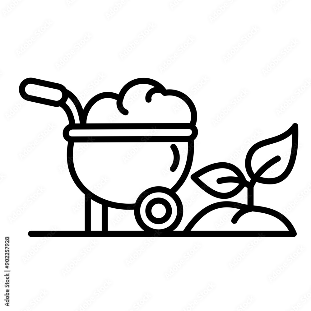 Sheet Mulching Icon Sheet Mulching Icon