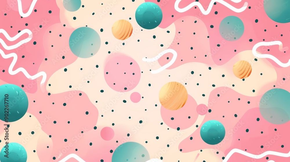 Colorful Abstract Geometric Pattern Background Colorful Abstract Geometric Pattern Background