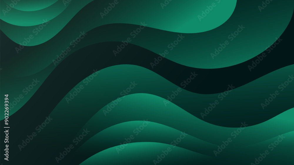 A visually appealing abstract gradient wave background, perfect for adding a contemporary touch to your presentations