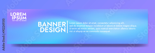 This abstract mesh blur banner brings a visually captivating aesthetic to social media visuals and advertising content