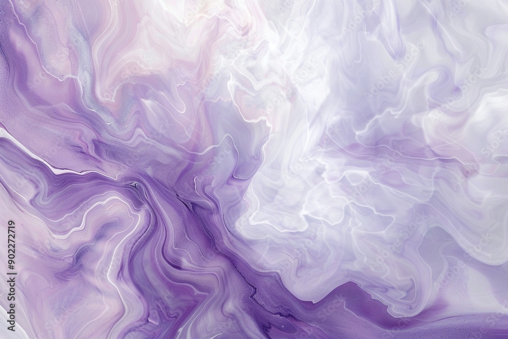 An abstract artwork featuring a dynamic, fluid design with various shades of lighter dynamic colors, along with white and pastel purple accents. An abstract artwork featuring a dynamic, fluid design with various shades of lighter dynamic colors, along with white and pastel purple accents.