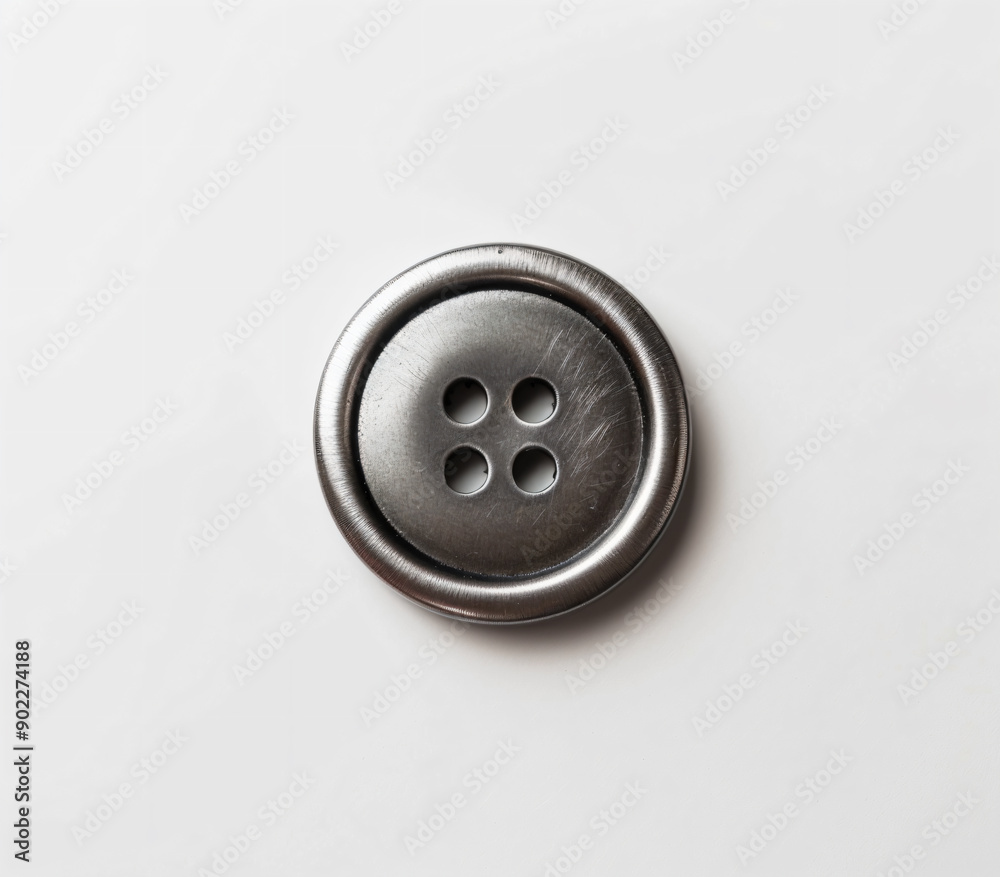 a button with four holes on it a button with four holes on it
