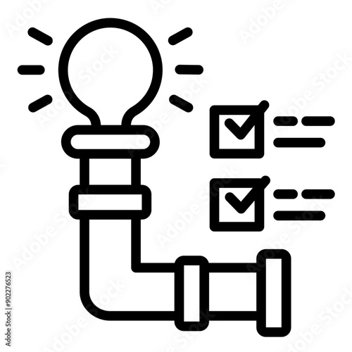Innovation Pipeline Icon
