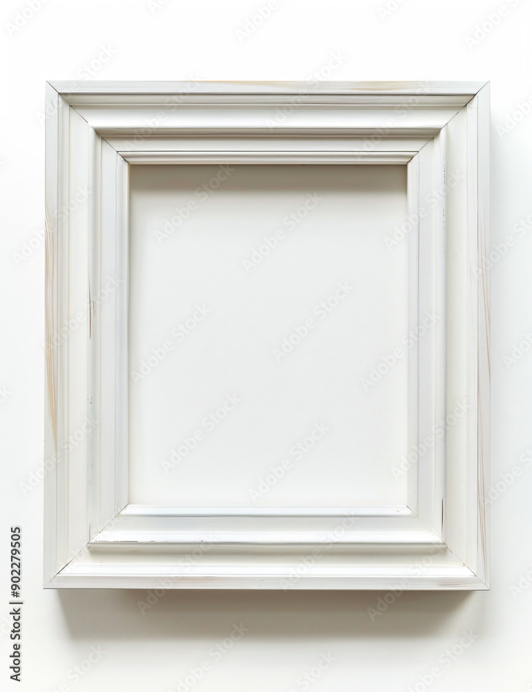 a picture frame on a wall with a white background a picture frame on a wall with a white background
