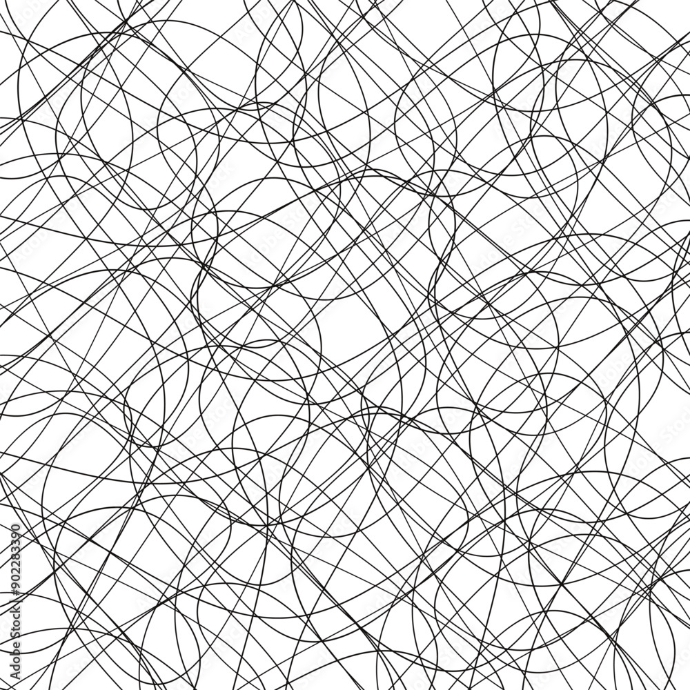 abstract simple black chaotic line art can be used background. abstract simple black chaotic line art can be used background.