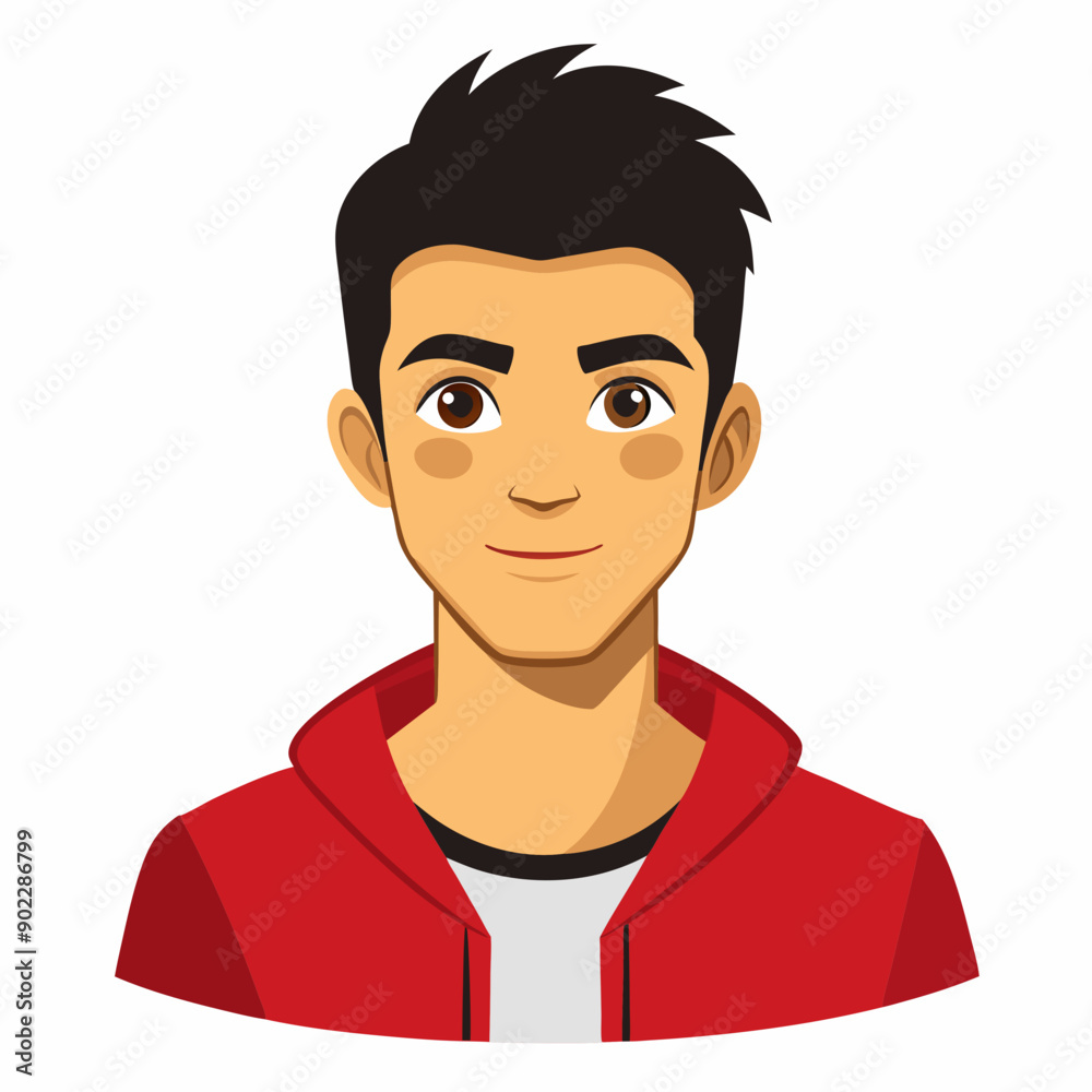 Boy character Silhouette Vector Illustration Boy character Silhouette Vector Illustration