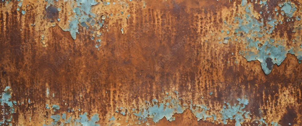 A weathered, rusty metal surface with a grungy, cracked texture A weathered, rusty metal surface with a grungy, cracked texture
