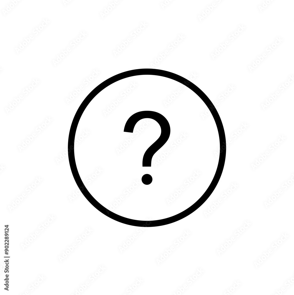 Question mark icon set, FAQ questions symbol on a white background. Question mark icon set, FAQ questions symbol on a white background.