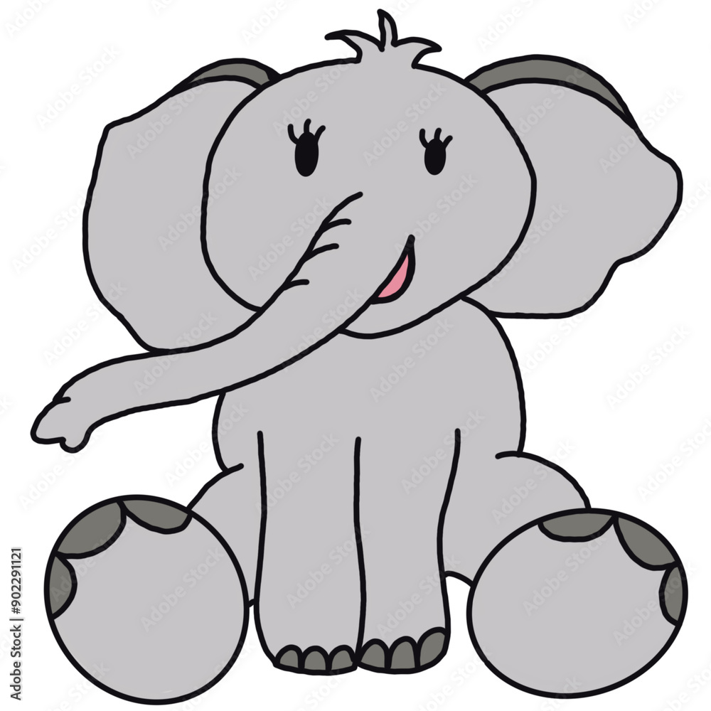 Obraz premium Elefant