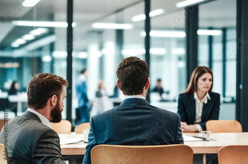 Business Professionals in a Meeting
