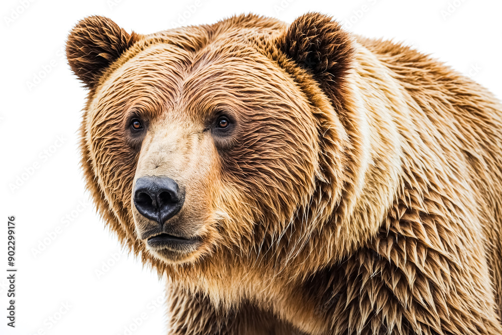 Fototapeta premium Close-up Portrait of a Grizzly Bear