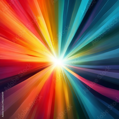 abstract rainbow background