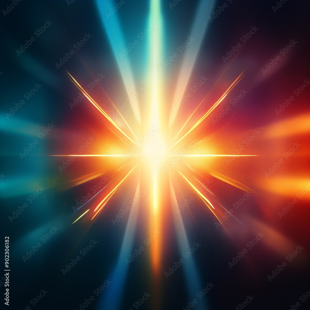 explosion of light explosion of light