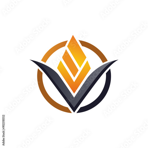 Abstract of a logo icon illustrtion