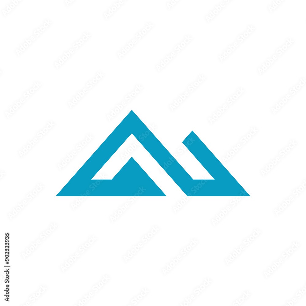 Abstract Mountain logo design vector template Abstract Mountain logo design vector template