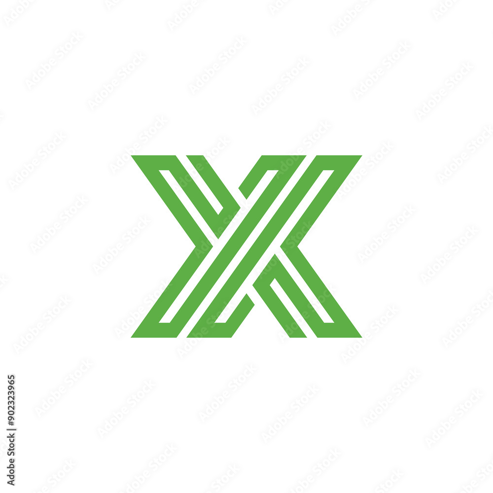 Mono line Initial Letter X logo design vector template Mono line Initial Letter X logo design vector template