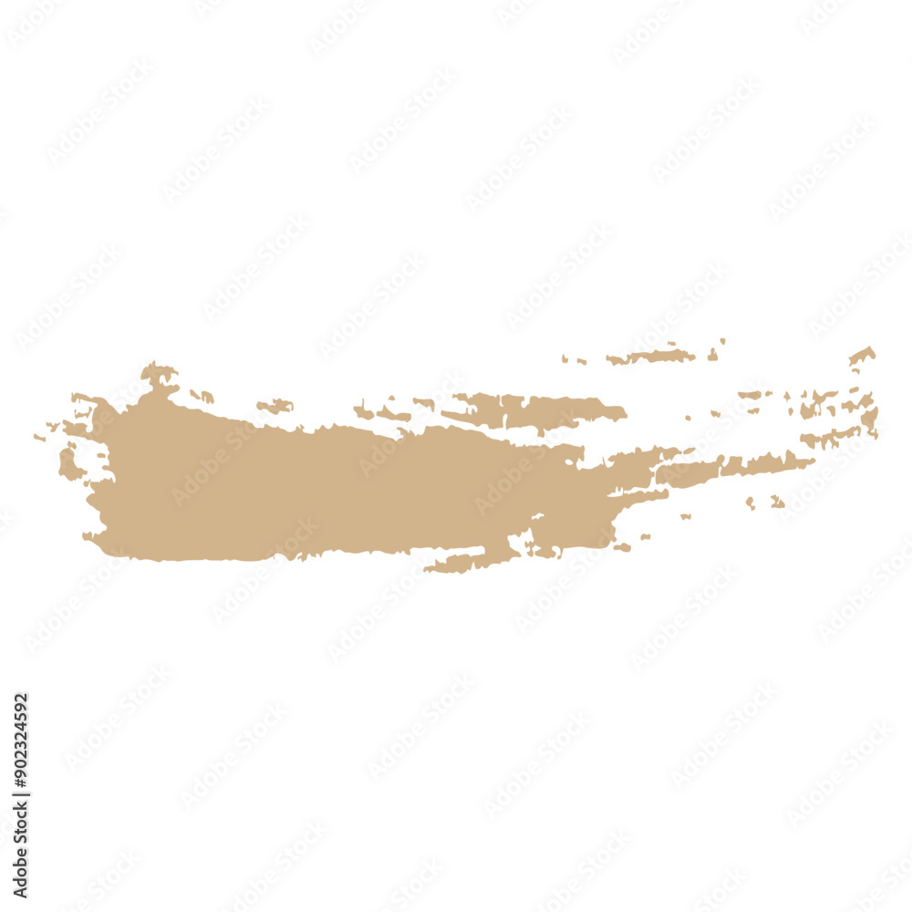 brown tan shade ink paint brush stroke