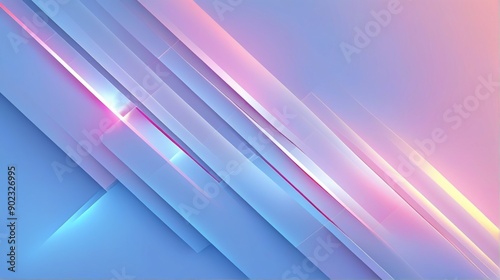 Abstract digital art gradient effect It has combination Hologram