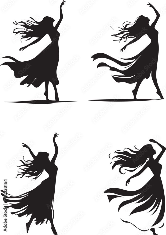 Obraz premium icoline silhouette, icoline icon, icoline vector, 
