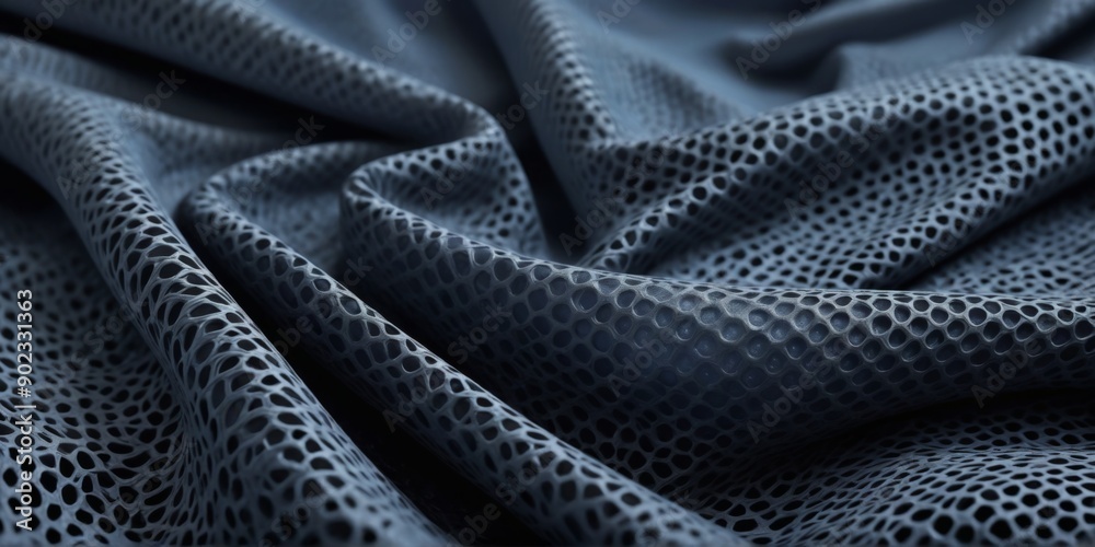 Close-up fabric textured surface appears to be made Polyester me Close-up fabric textured surface appears to be made Polyester me