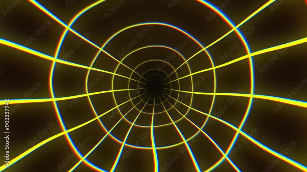 Sci-fi flight through hi-tech technology tunnel. Glow line form pattern like sci-fi holo. Creative trended color abstract background VJ loop animation for you, choose this and stand out from the rest! Sci-fi flight through hi-tech technology tunnel. Glow line form pattern like sci-fi holo. Creative trended color abstract background VJ loop animation for you, choose this and stand out from the rest!