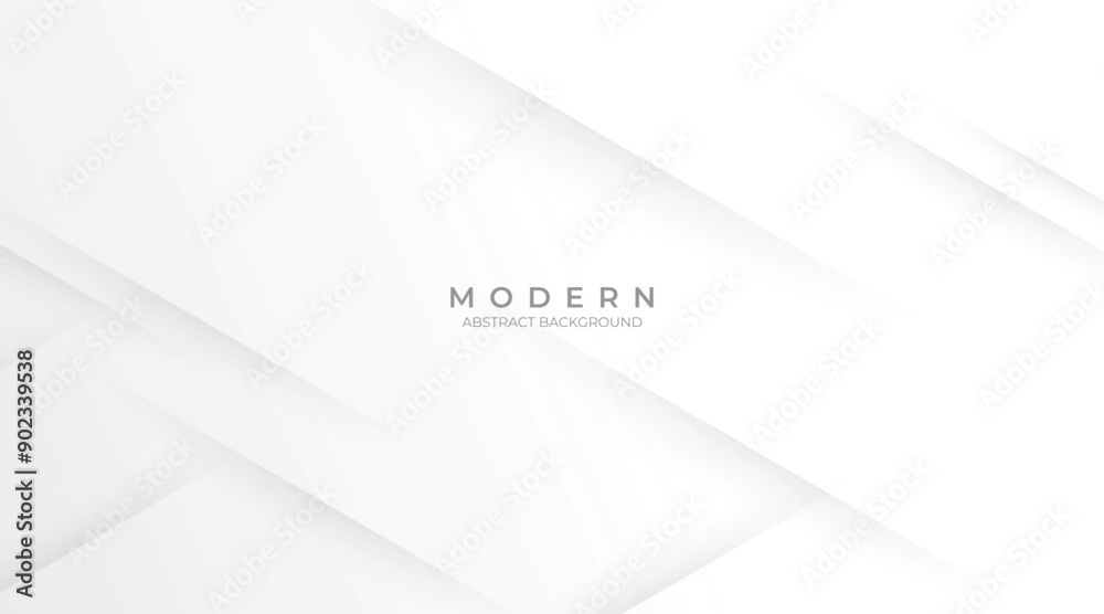 Fototapeta premium White abstract geometric scratches background